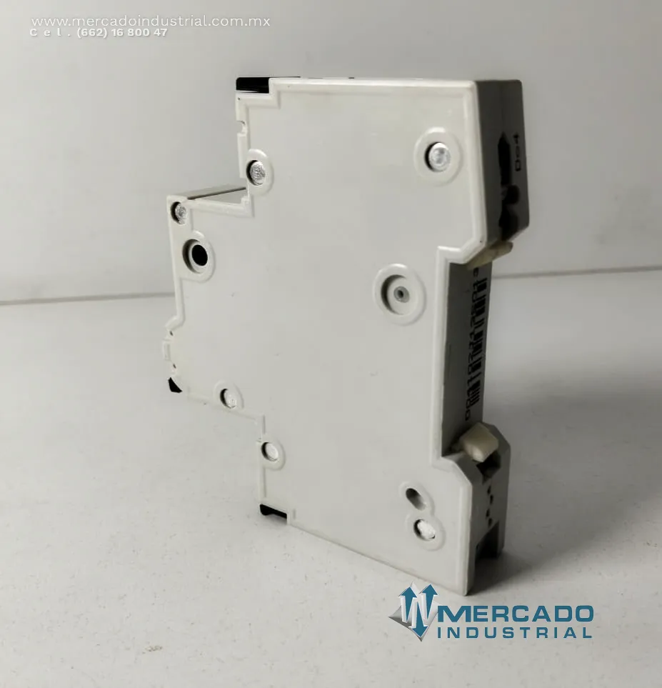 Interruptor automático en miniatura 4 A 400 VCA 1 polo modelo 5SY41 marca Siemens