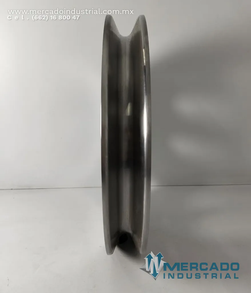Polea para cable de acero 13 1/2" parte C10621401 marca Bucyrus