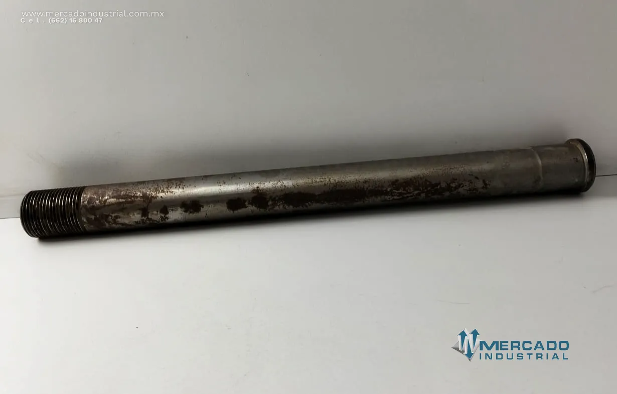 Esparrago de impulsión de acero 15" parte 62017901 marca Bucyrus