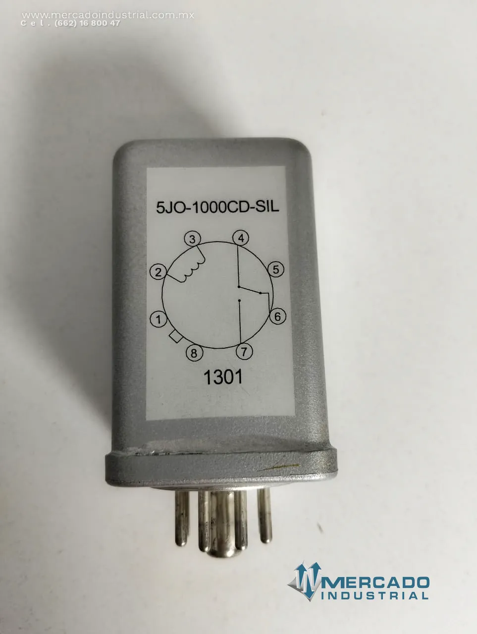 Relé electromecánico modelo 5JO-1000CD-SIL marca Sigma Instruments