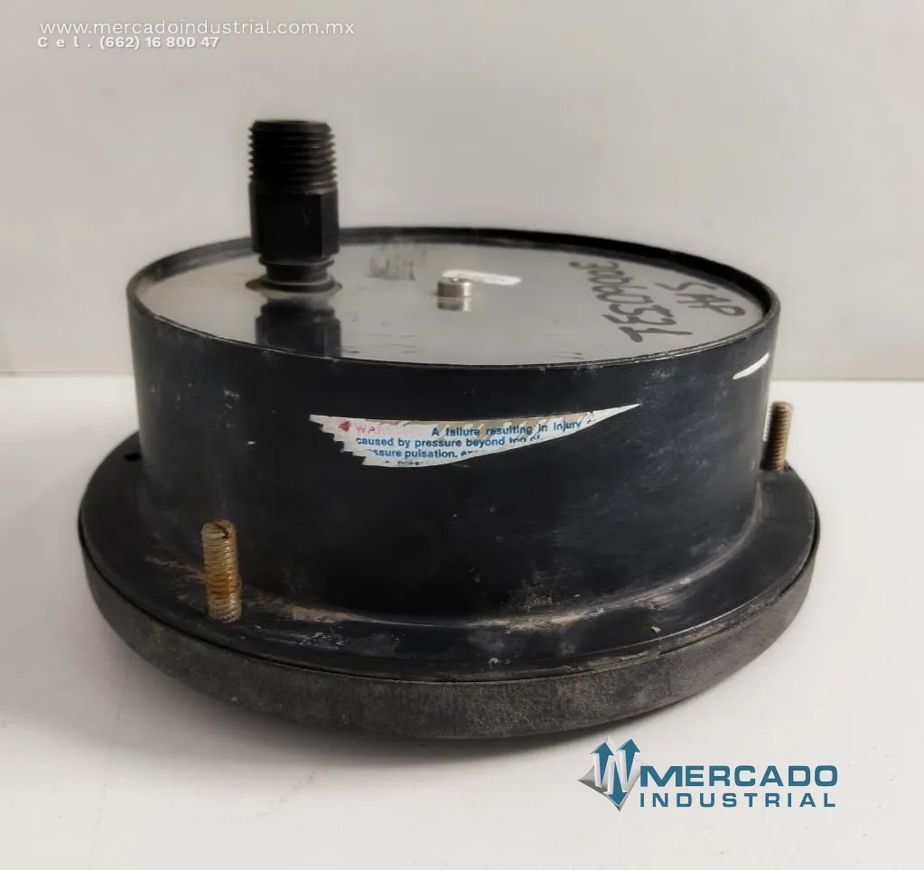 Manómetro de tubo Bourdon 300 PSI modelo DuraGauge marca Ashcroft