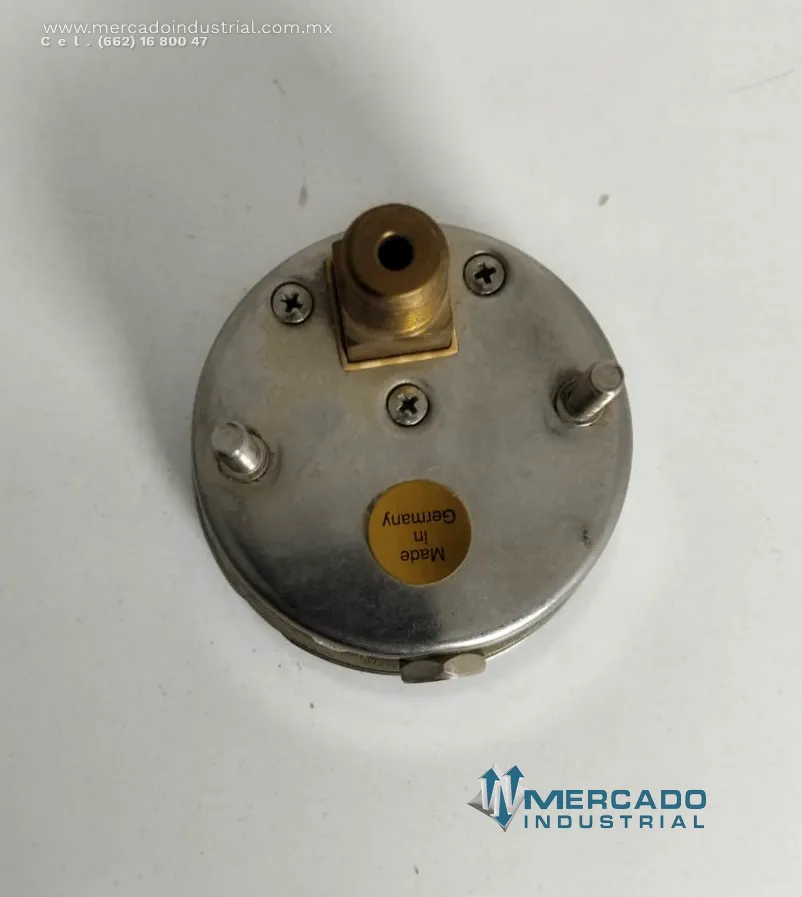 Manómetro de presión bourdon tube 160 PSI parte 1112708 marca MCDANIEL CONTROLS