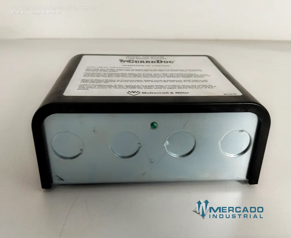 Low water cut-off 120 V AC modelo GUARDDOG 750 MT-120 marca MCDONNELL & MILLER