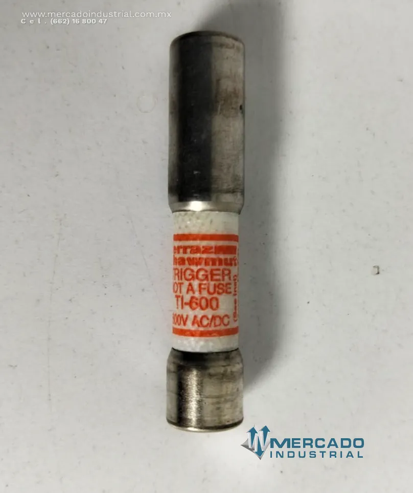 Fusible parte TI-600 70 A 600 V AC marca FERRSHAW