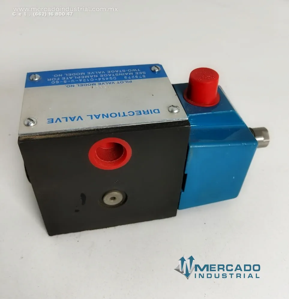 Válvula solenoide 350 bar modelo D64S4-012A-U-B-60 marca EATON