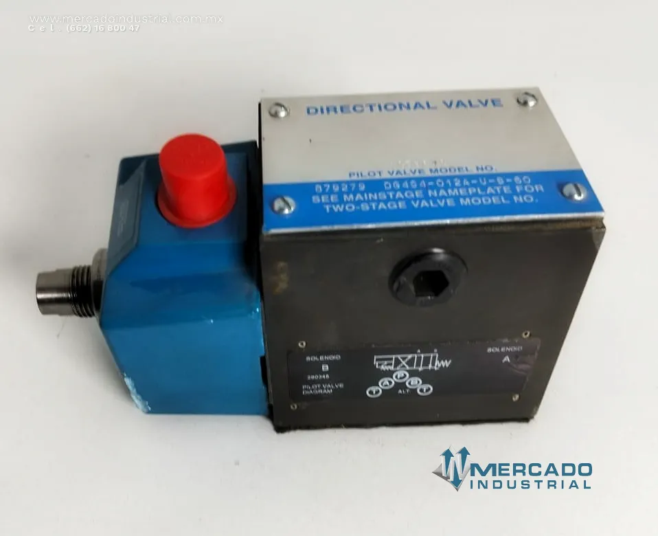 Válvula solenoide 350 bar modelo D64S4-012A-U-B-60 marca EATON