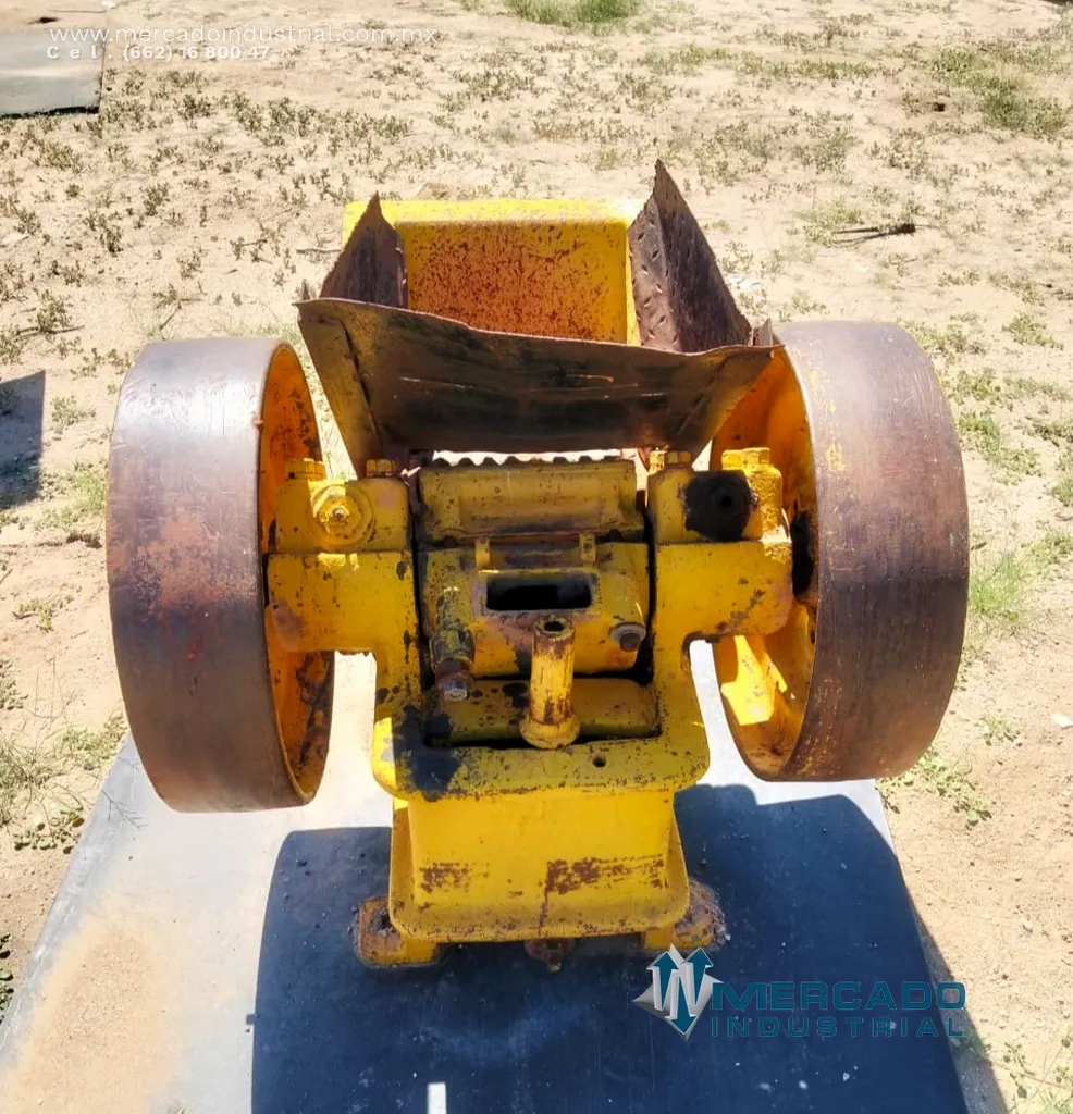 Quebradora de quijada 12X6 marca Wheeling Mold & Foundry Co.