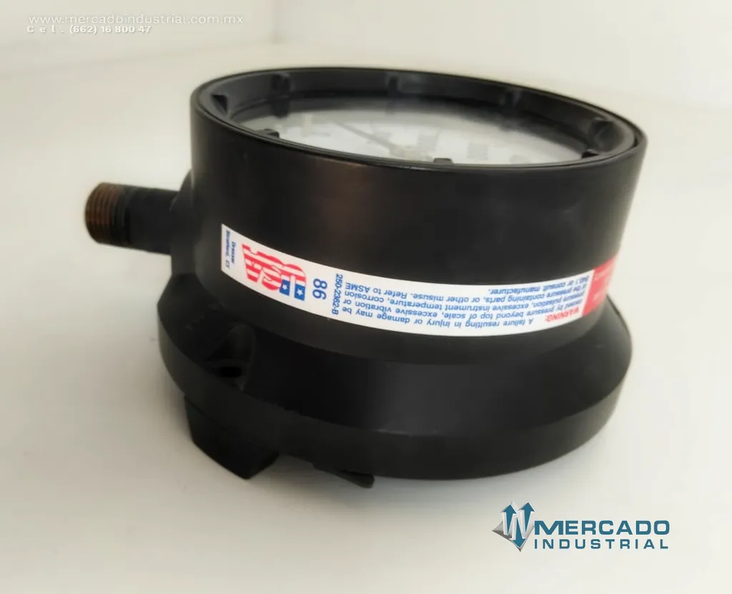 Manómetro 0-1000 PSI modelo 45-1379 marca ASHCROFT