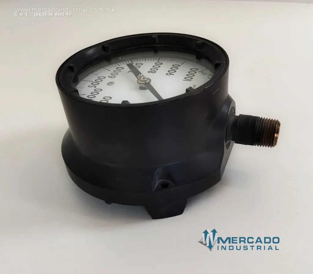 Manómetro 0-1000 PSI modelo 45-1379 marca ASHCROFT