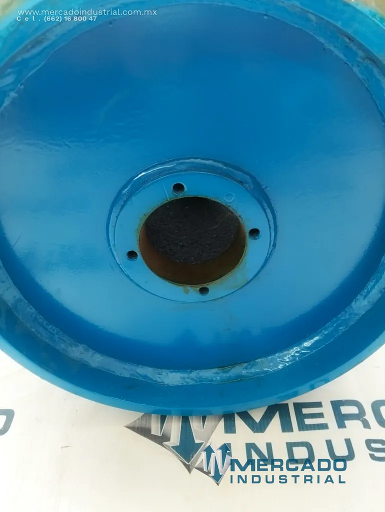 Polea de tracción vulcanizada para banda de 30"