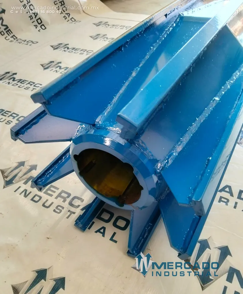 Rodillo de cola tipo jaula de ardilla para banda de 36"