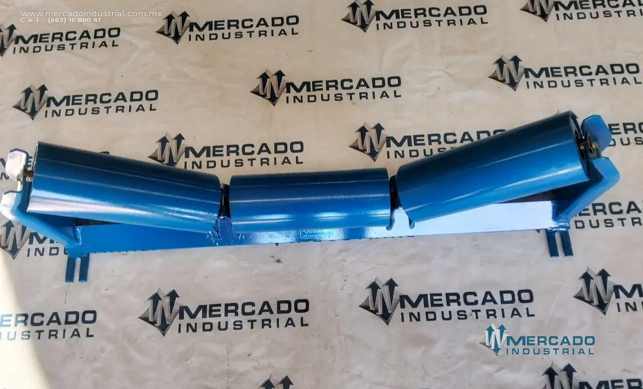 Mancuerna de rodillo triple para banda de 30" 35°