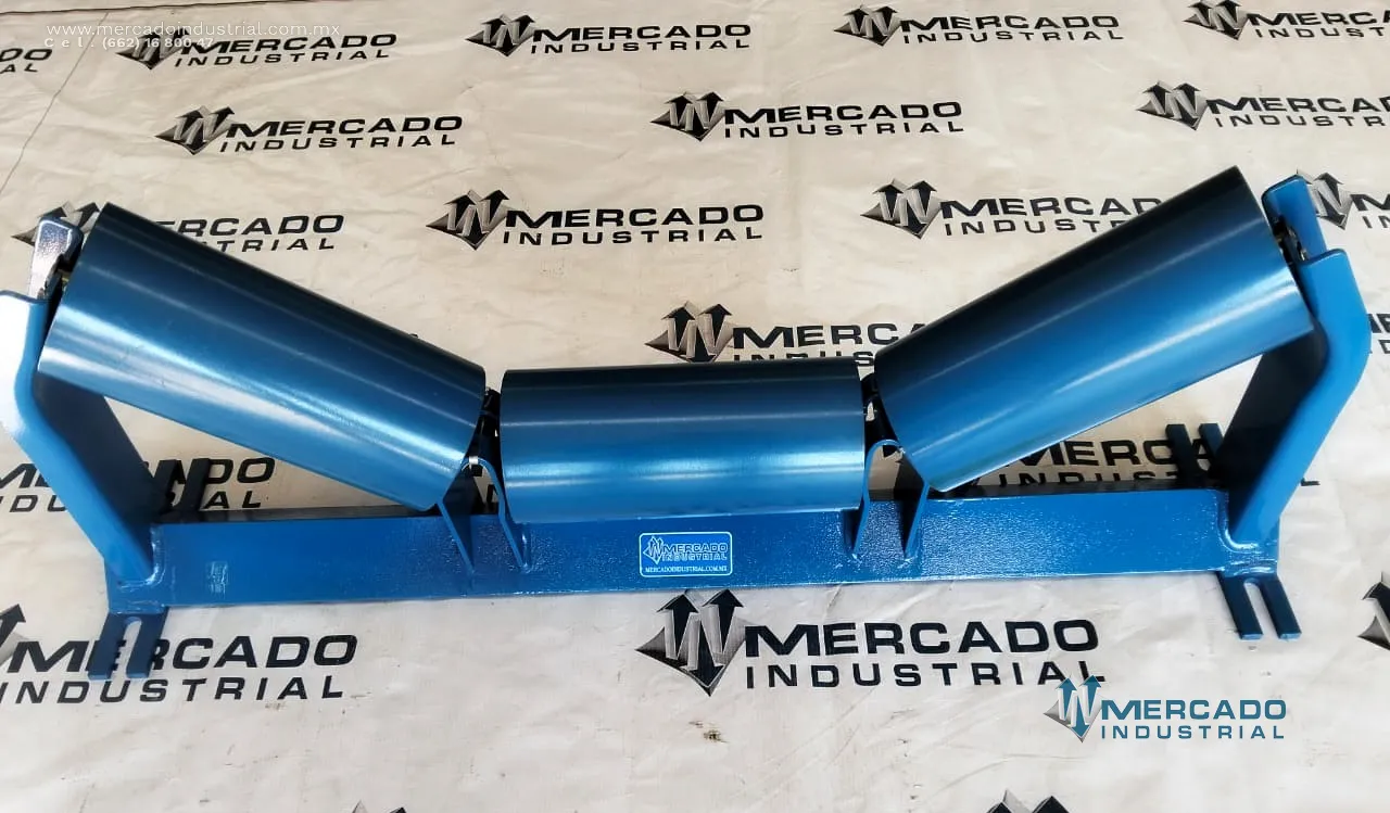 Mancuerna de rodillo triple para banda de 30" 35°