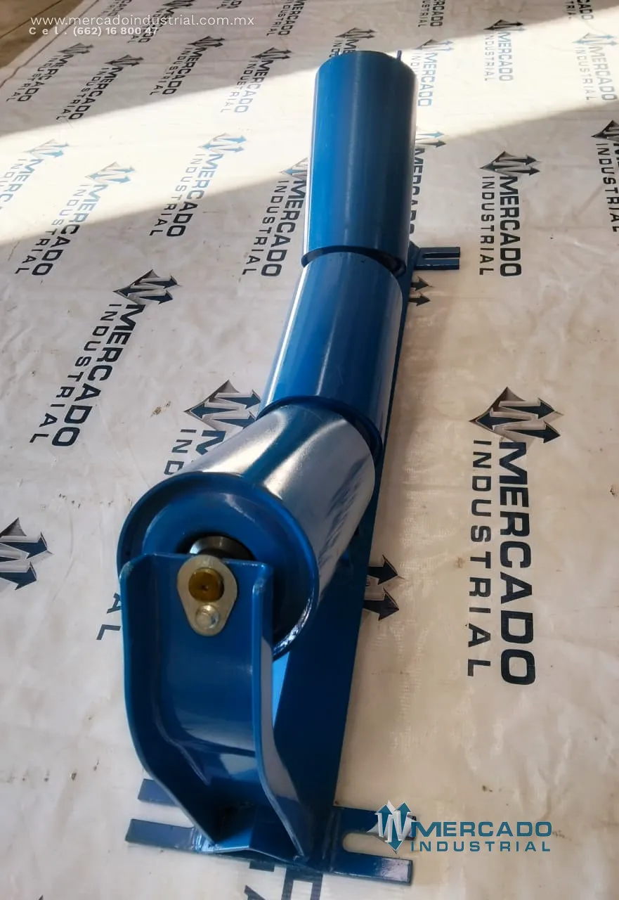 Mancuerna de rodillo triple para banda de 24" 35°