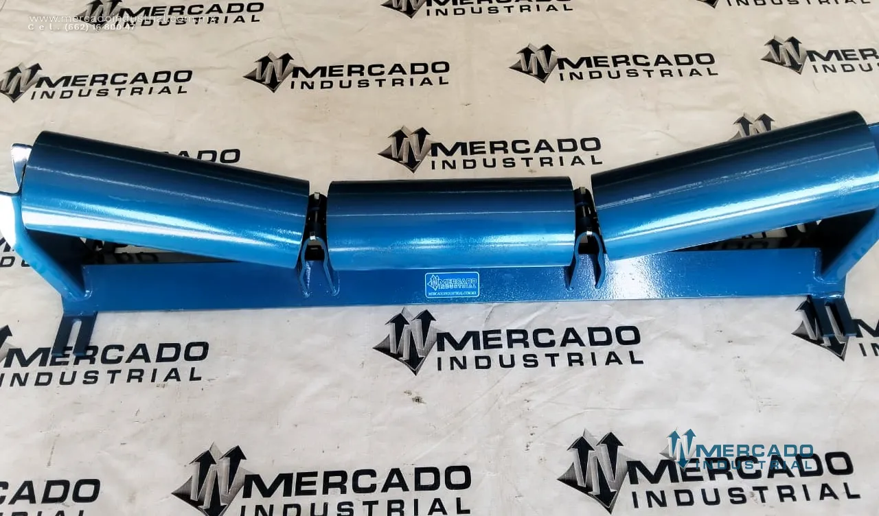 Mancuerna de rodillo triple para banda de 36" 20°