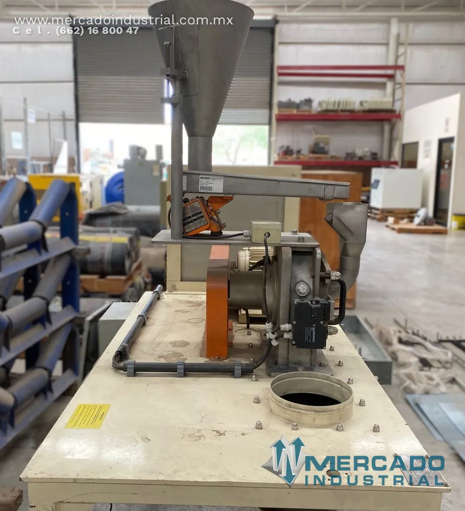 Molino triturador Industrial 5.5 kW Modelo CUM 150 marca NETZSCH