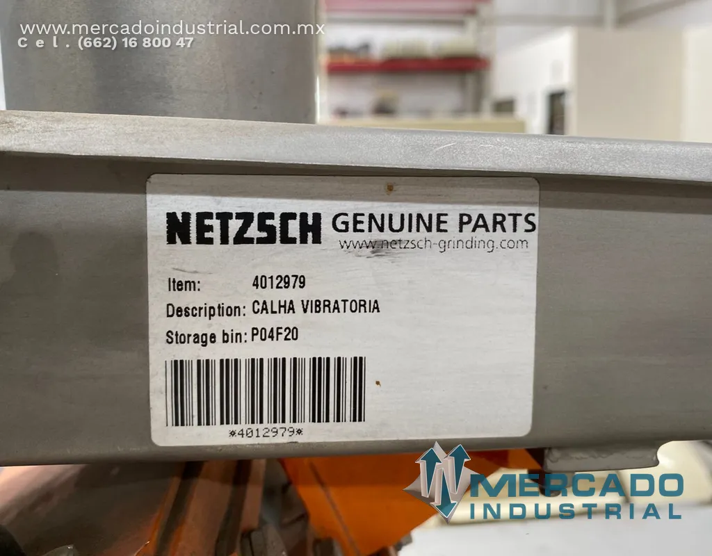 Molino triturador Industrial 5.5 kW Modelo CUM 150 marca NETZSCH