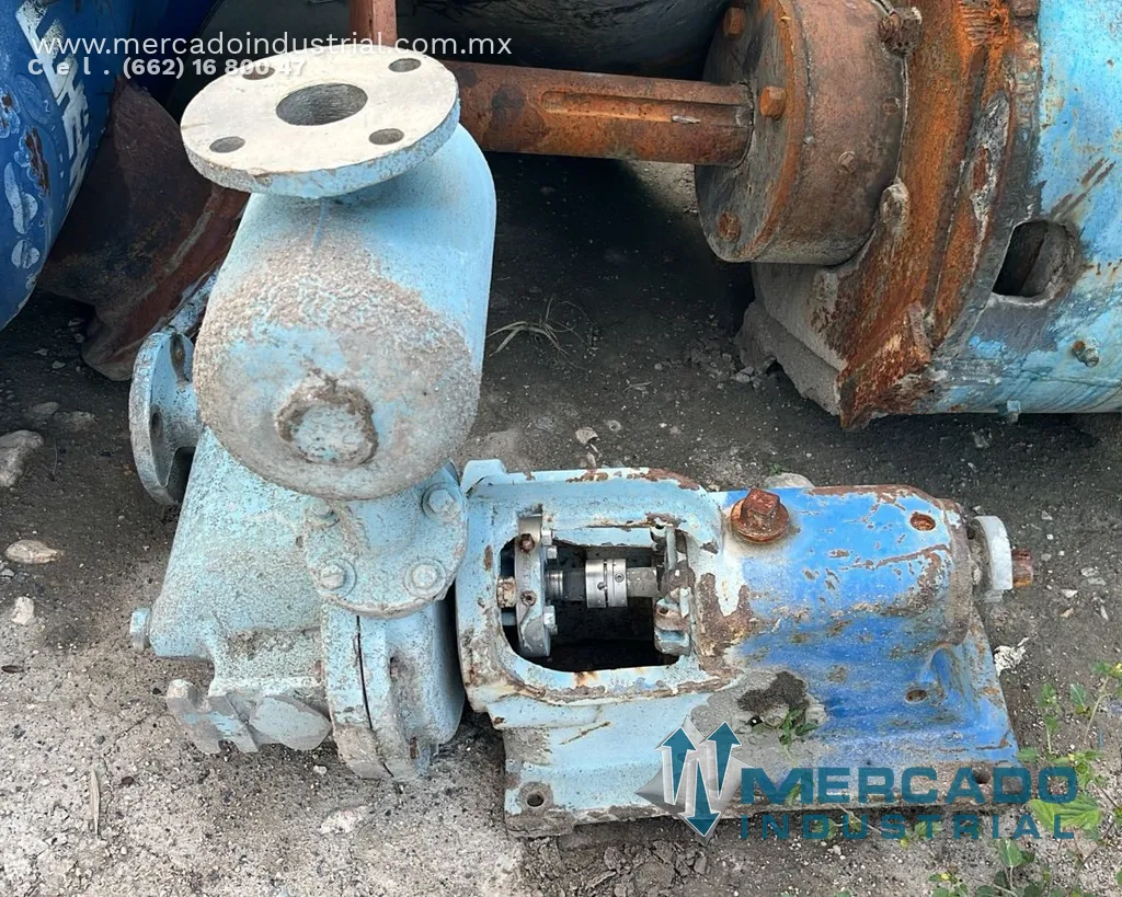 Bomba de desplazamiento positivo 2x2" de acero inoxidable