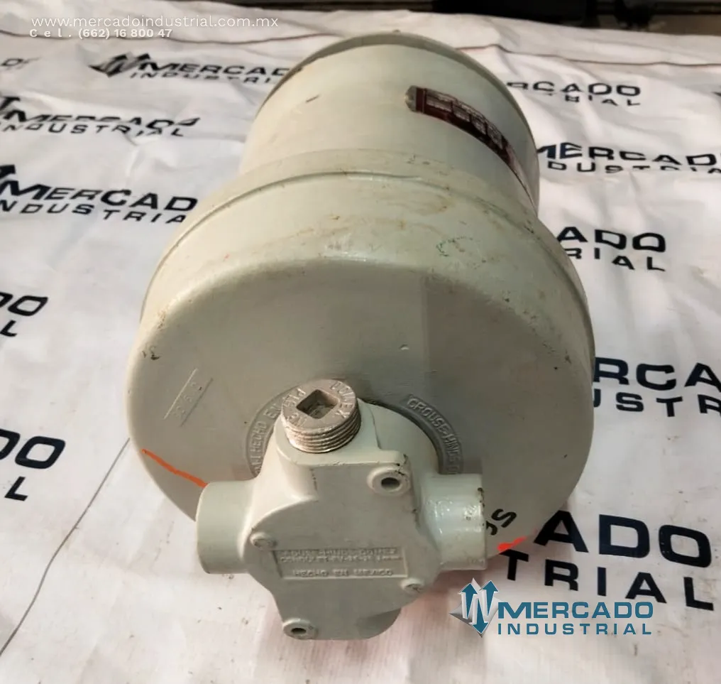 Lampara de vapor sodio cristal 400 W VSOD modelo EV400X marca CROUSE-HINDS