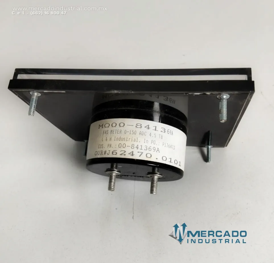 Amperímetro analógico 50mV DC modelo M000-841369A marca L&H