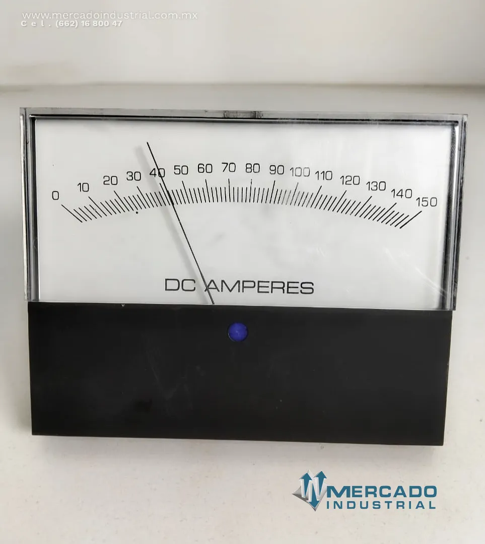 Amperímetro analógico 50mV DC modelo M000-841369A marca L&H