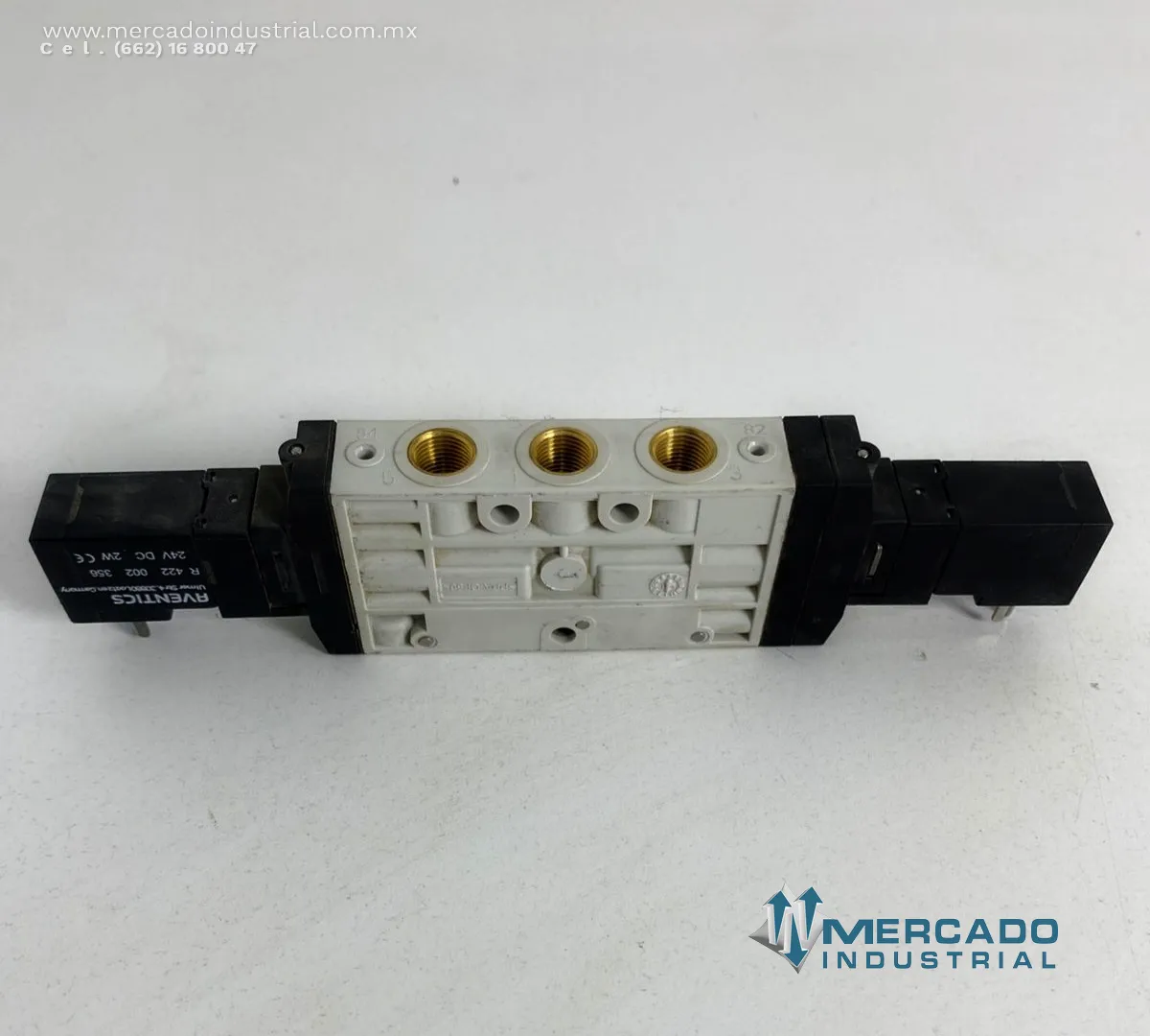 válvula neumática 10 psi 24VDC modelo 0820 061 011 marca Aventics
