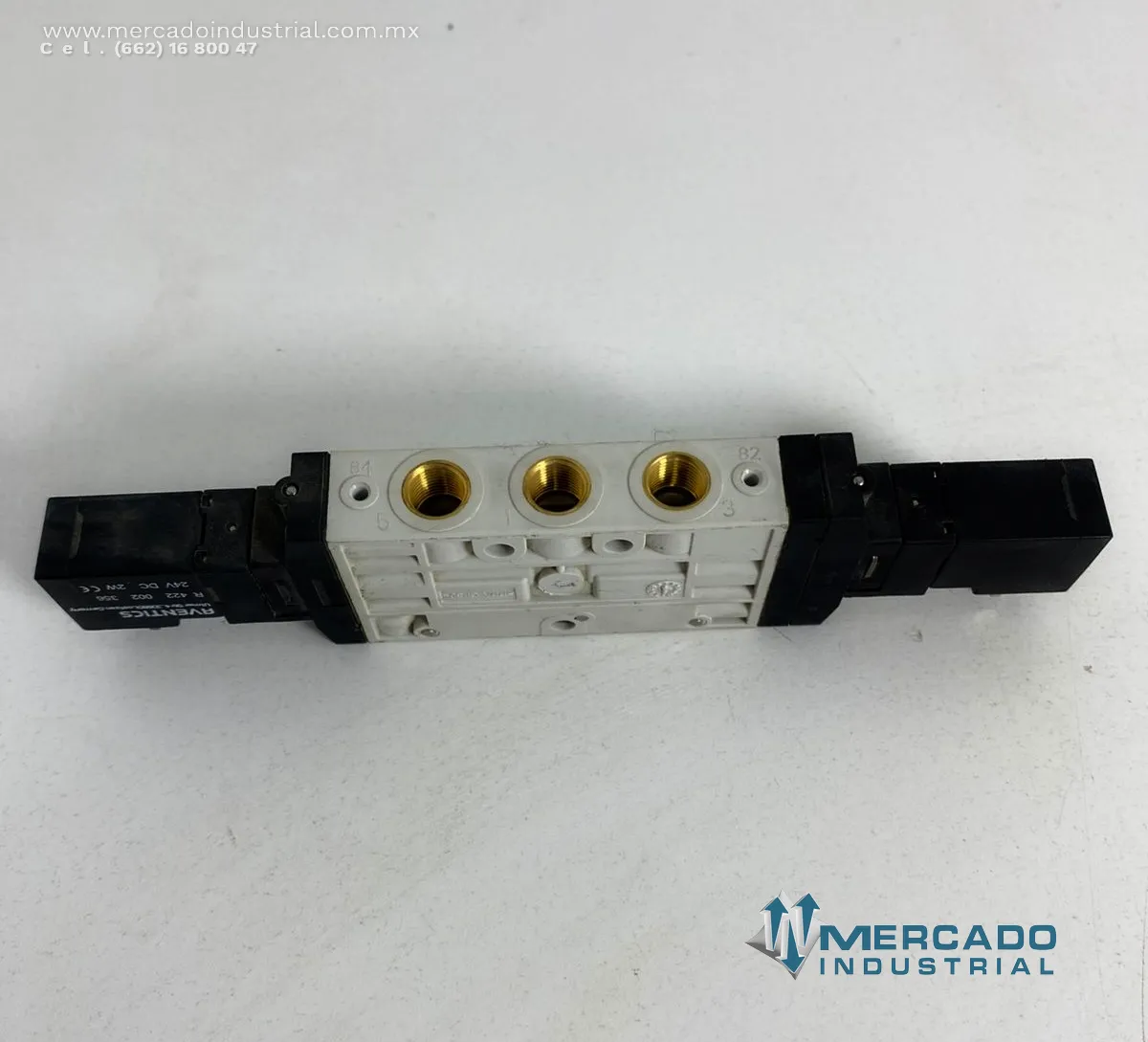 válvula neumática 10 psi 24VDC modelo 0820 061 011 marca Aventics