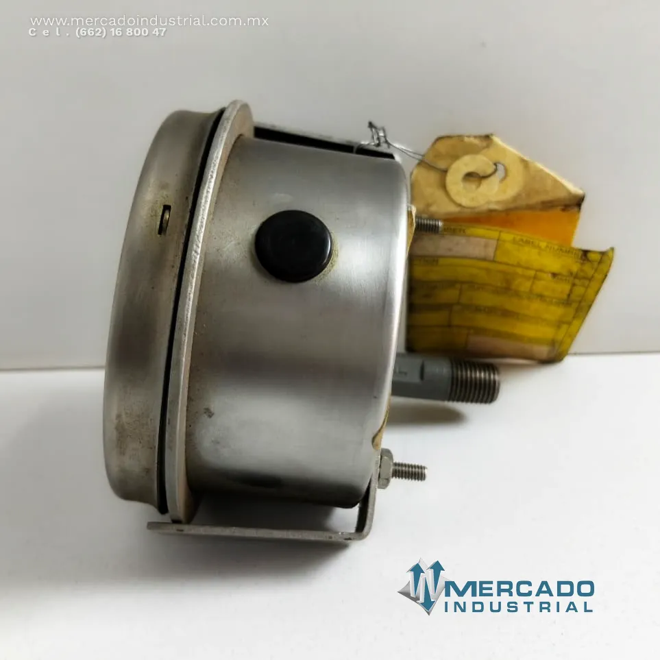 Manómetro analógico de presión 150 PSI parte 2225 marca Helicoid