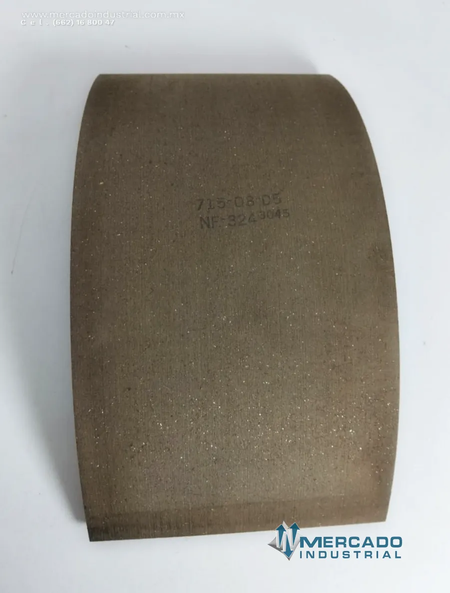 Zapatas de freno modelo 715-08-D5 marca P&H