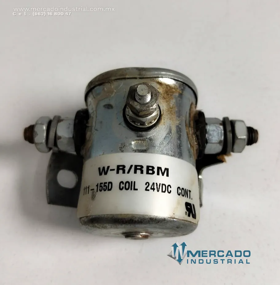 Solenoide 24 VDC modelo 111-155D marca White-Rodgers