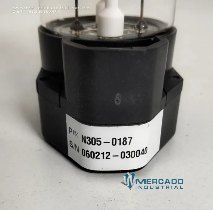 Lámpara de cátodo hueco de tungsteno parte N305-0187 marca PERKIN-ELMER
