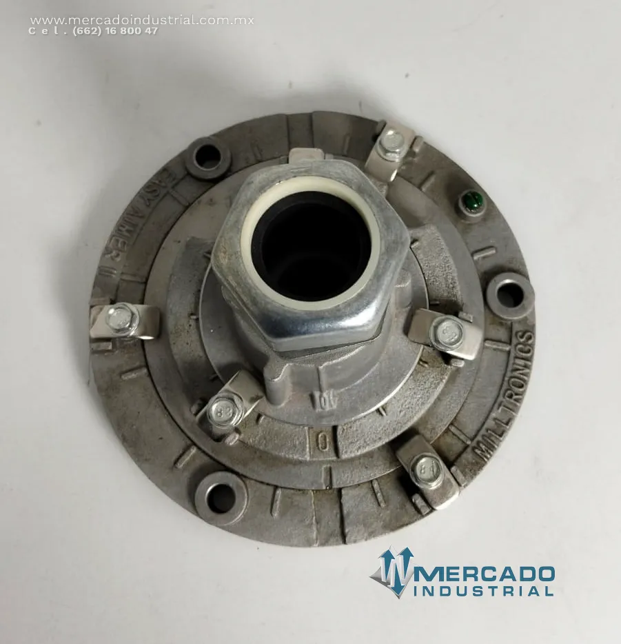 Soporte de montaje con acople NTP galvanizado de 3/4''x1'' parte 7ML1830-1AP marca SIEMENS