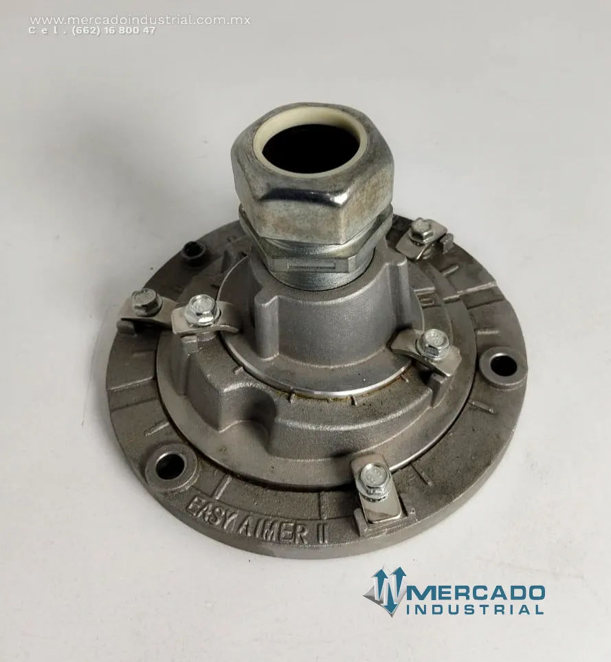 Soporte de montaje con acople NTP galvanizado de 3/4''x1'' parte 7ML1830-1AP marca SIEMENS