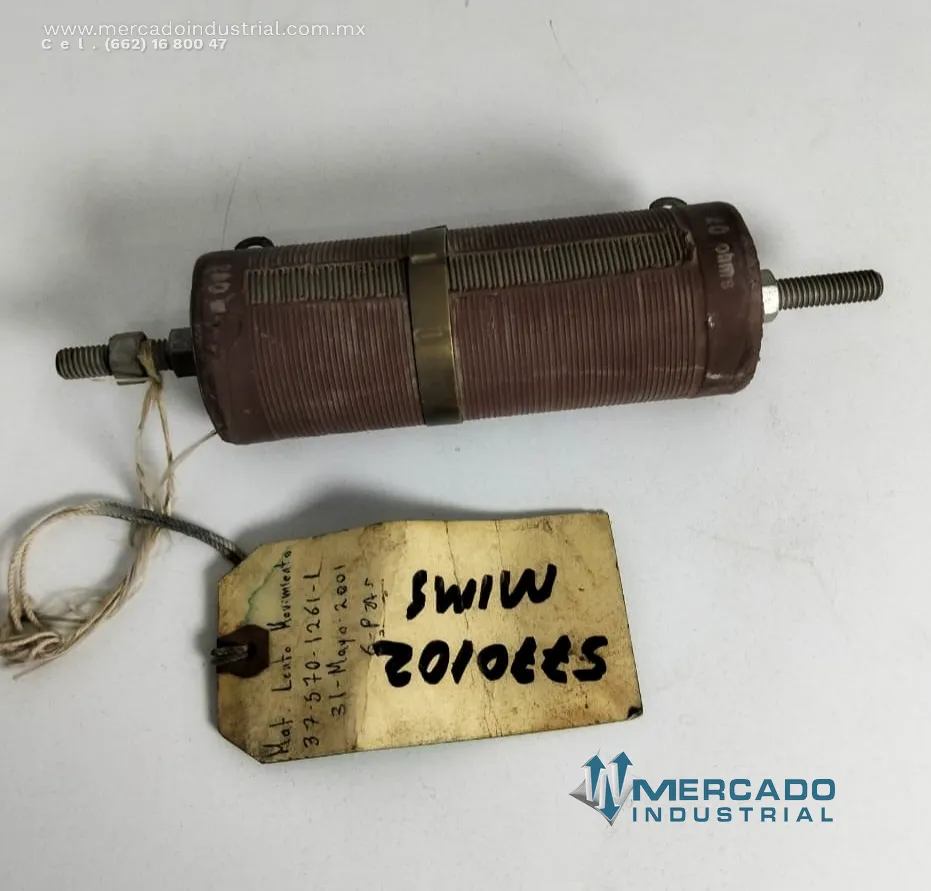Resistencia de potencia cilíndrica 280 W parte 37.570.1261L