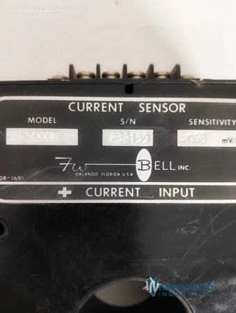 Sensor de corriente 0.068 mV/A modelo IF-5000M marca F.W. BELL INC ...