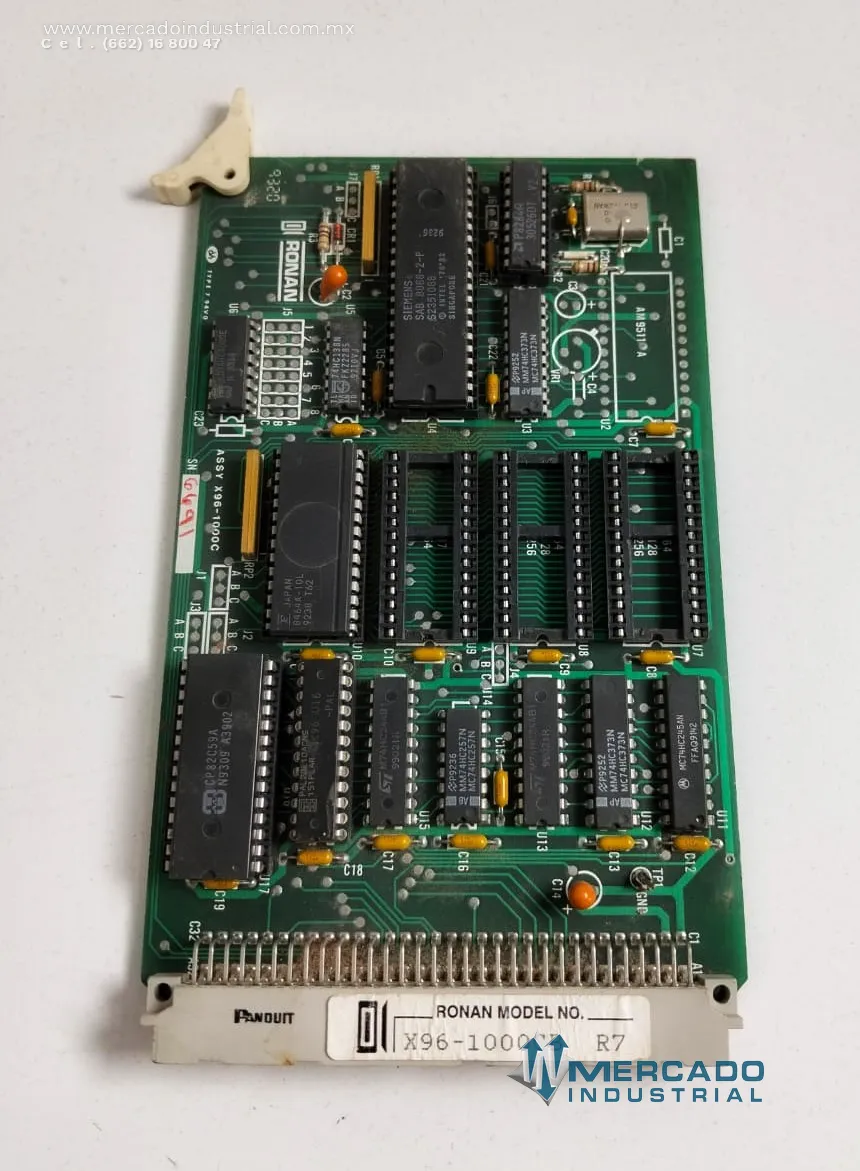 Modulo de control digital modelo X96-1000CB R7 marca Ronan Engineering