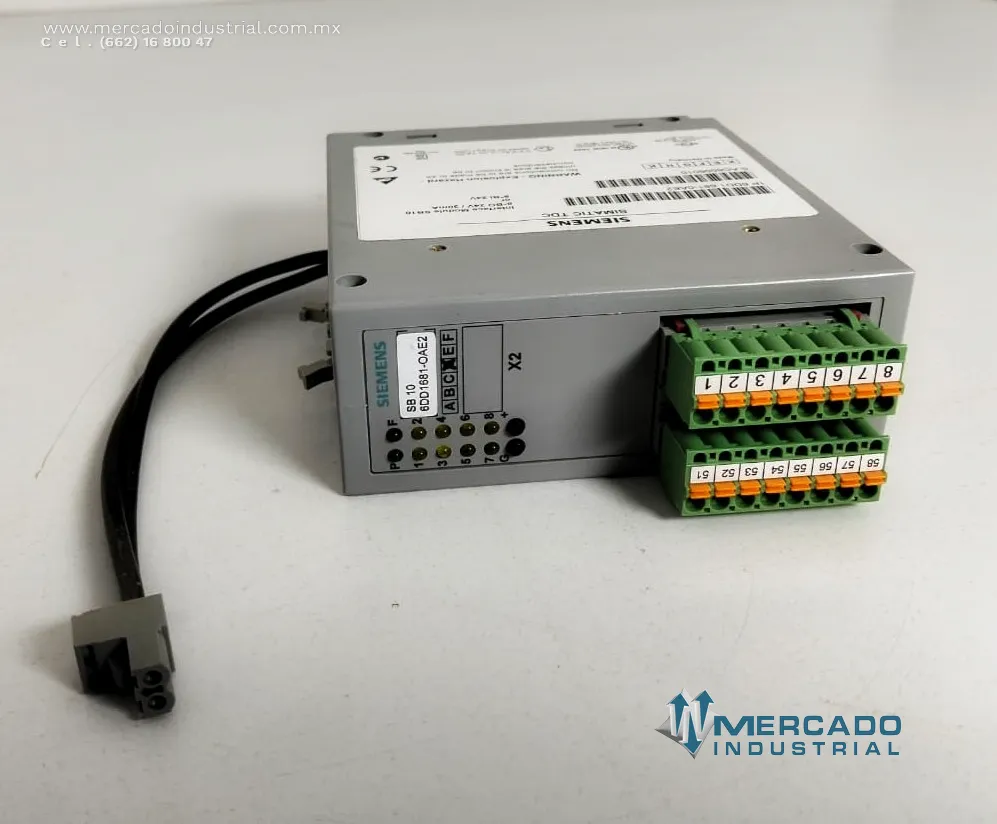 Módulo de interfaz 24 V DC 30 mA modelo SB10 marca SIEMENS