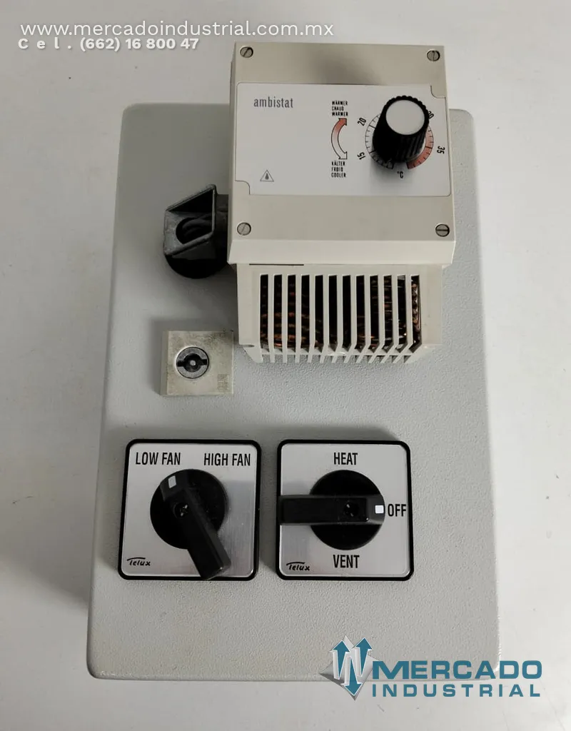Control de ambiente/ventilación y calefacción industrial 15-35 °C parte 589.2804.402.19 marca Granzow