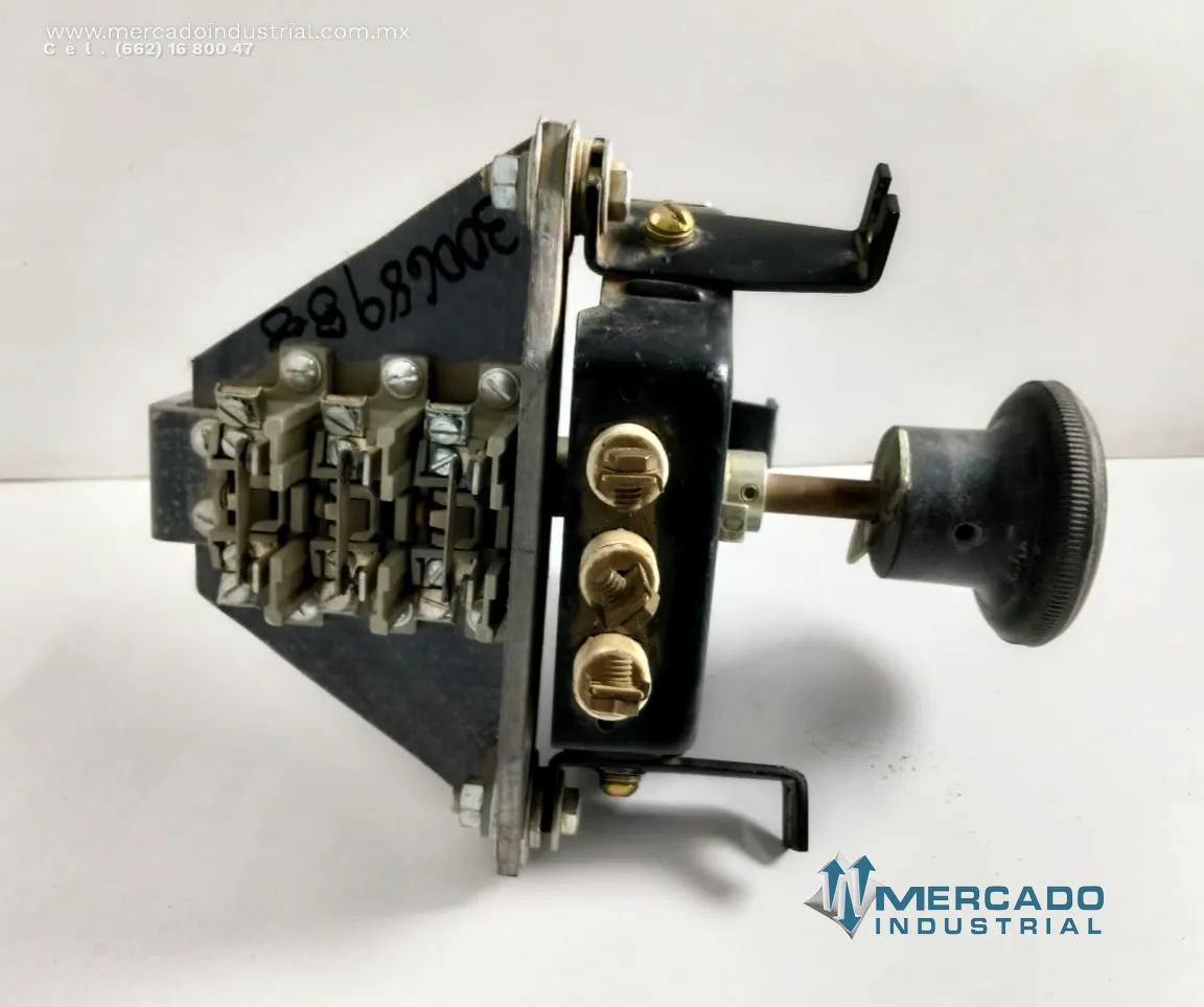 Reóstato industrial de precisión 0.5 A 0.5 V modelo 61S0009228 marca Joslyn Clark