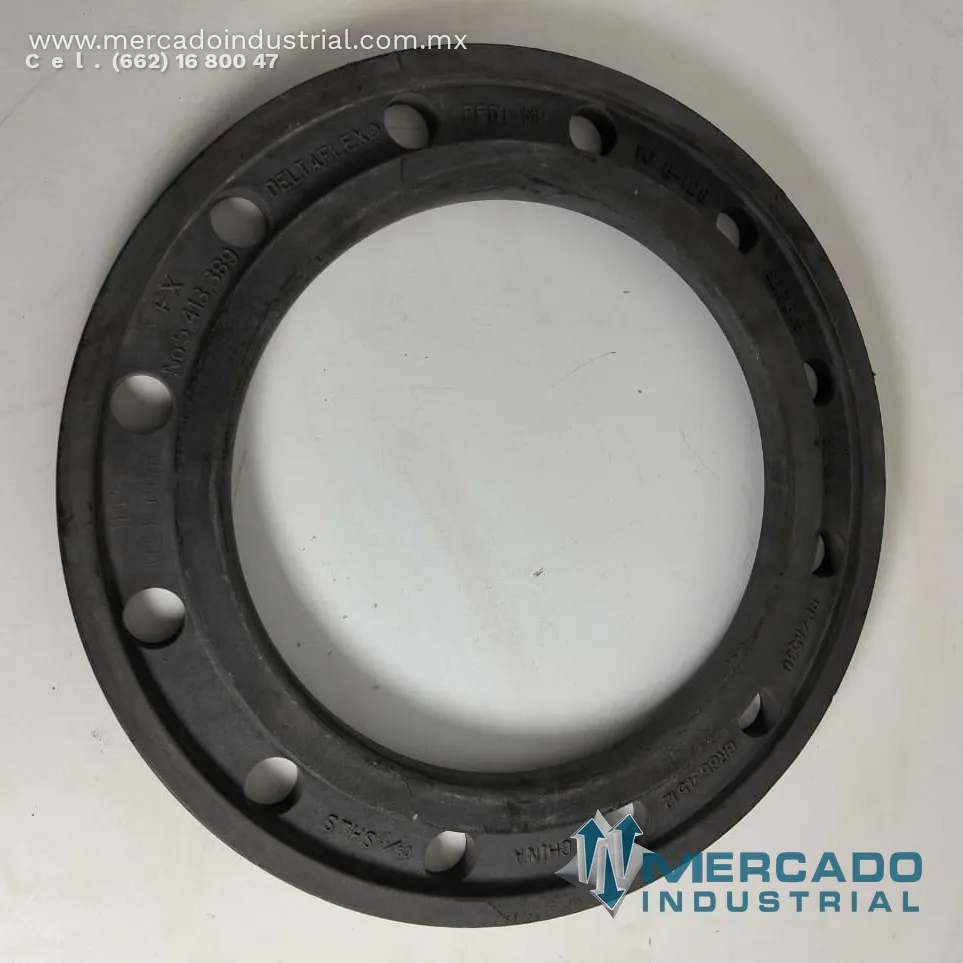 Brida para tubería 16 1/2" parte PP/A536 marca Deltaflex