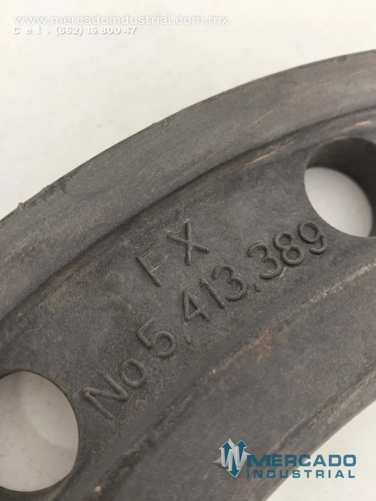 Brida para tubería 16 1/2" parte PP/A536 marca Deltaflex