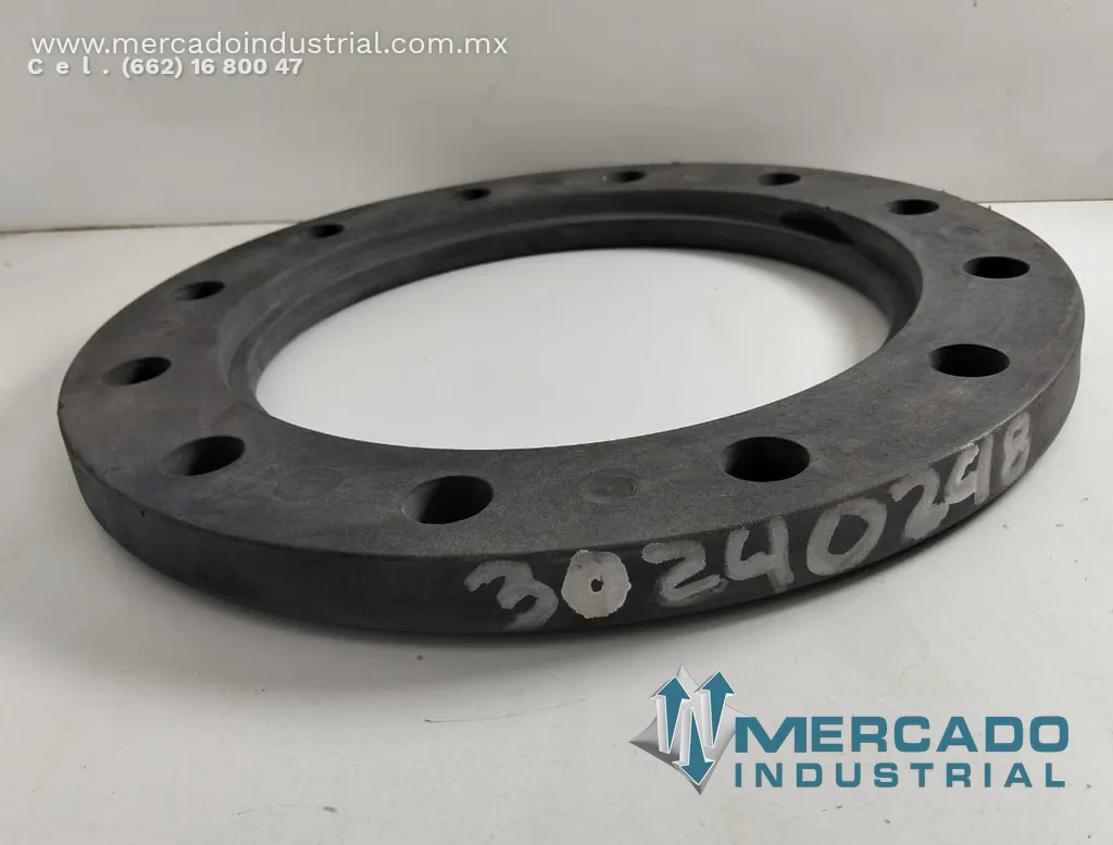 Brida para tubería 16 1/2" parte PP/A536 marca Deltaflex