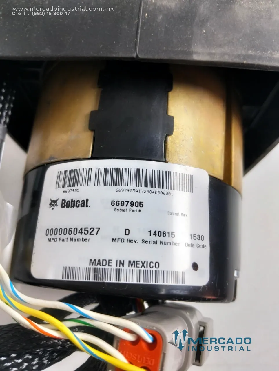 Joystick de control electrónico parte 6697905 marca Bobcat