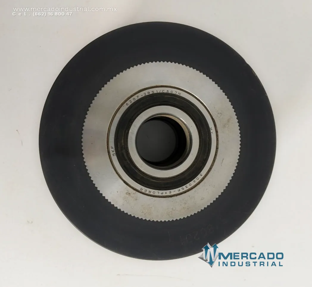 Rodillo con baleros 6" parte R57802D1 marca OSR