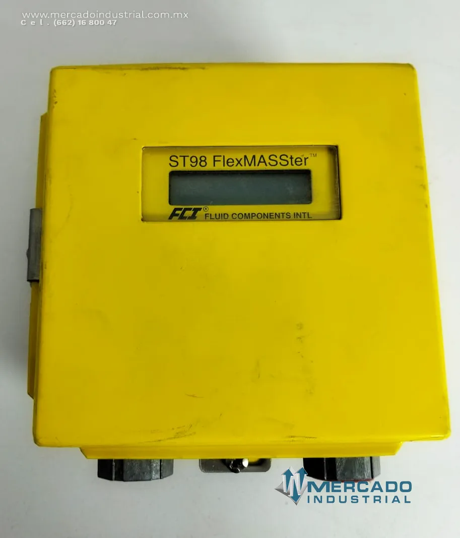 Medidor de flujo másico por dispersión térmica 150 PSI modelo ST98-FLEXMASSTER marca FCI