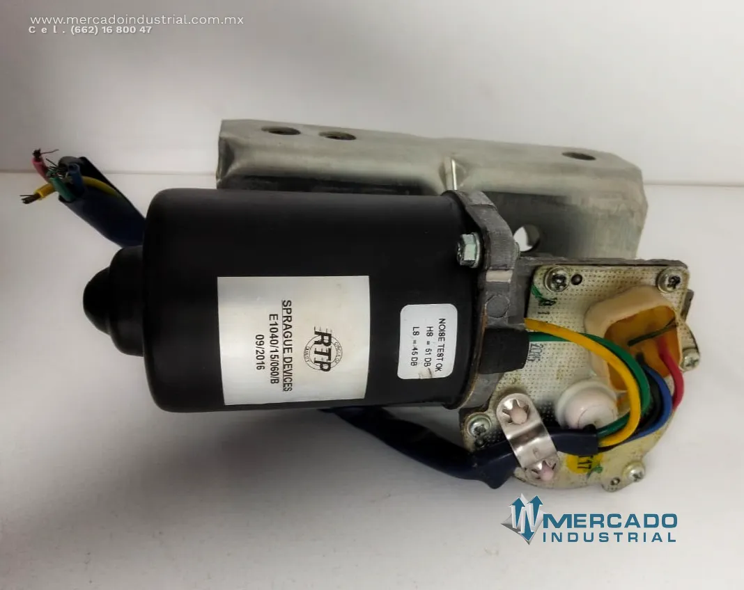 Actuador eléctrico 24 V DC 1.5-2.5 A modelo E1040-15-060-B marca SPRAGUE DEVICES