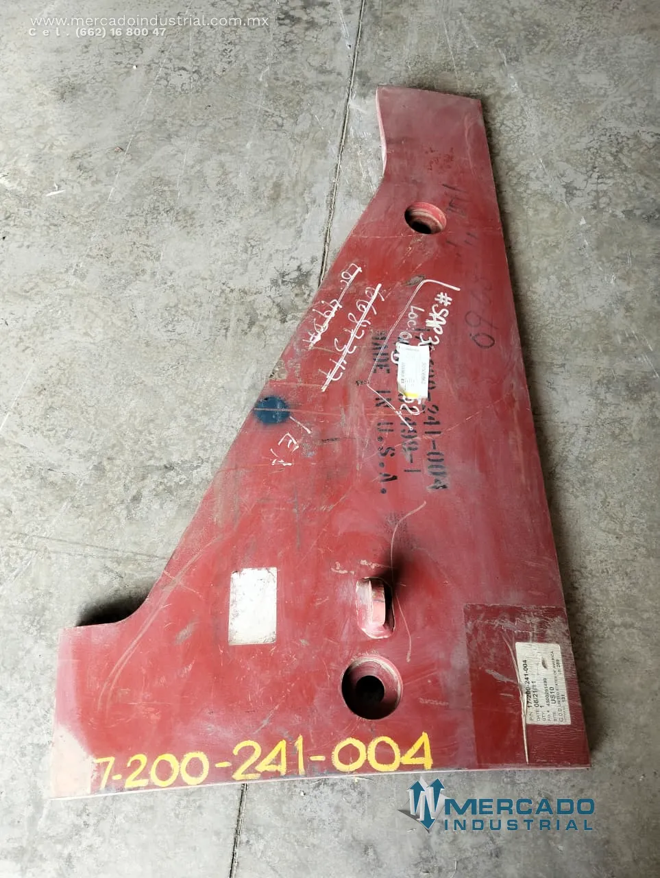 Revestimiento de acero 50 1/4'' parte 17-200-241-004