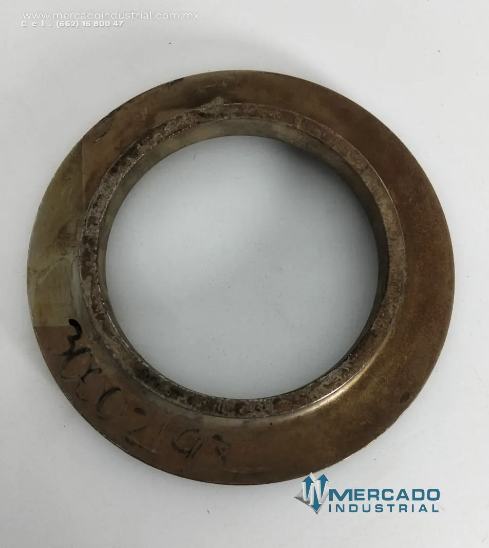Espaciador deflector de grasa 8" parte 518F290 marca P&H