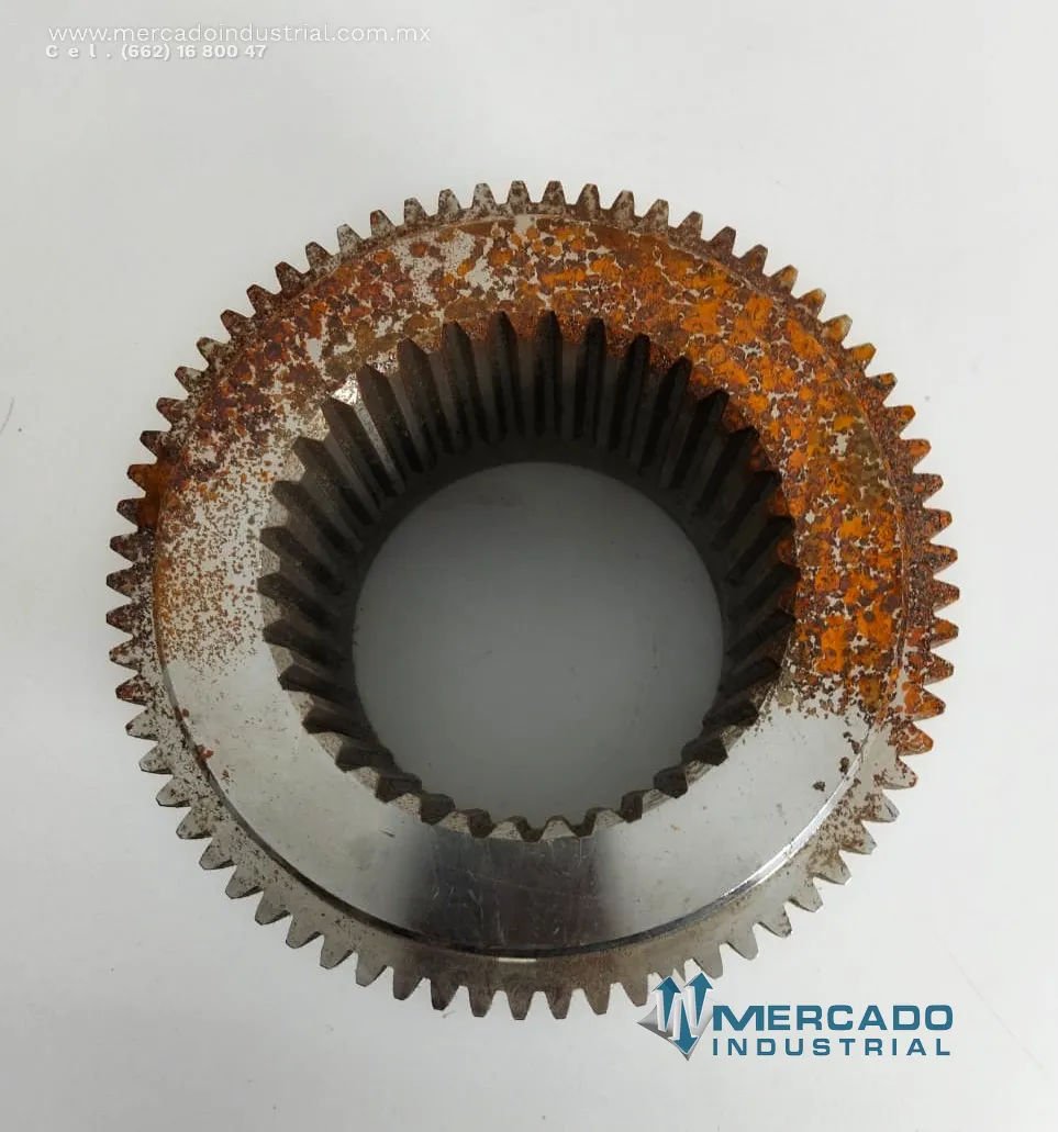 Cople de maza dentado 7''