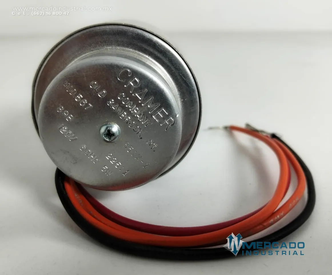 Motor eléctrico 120 V 5 W parte 0949 marca CRAMER COMPANY